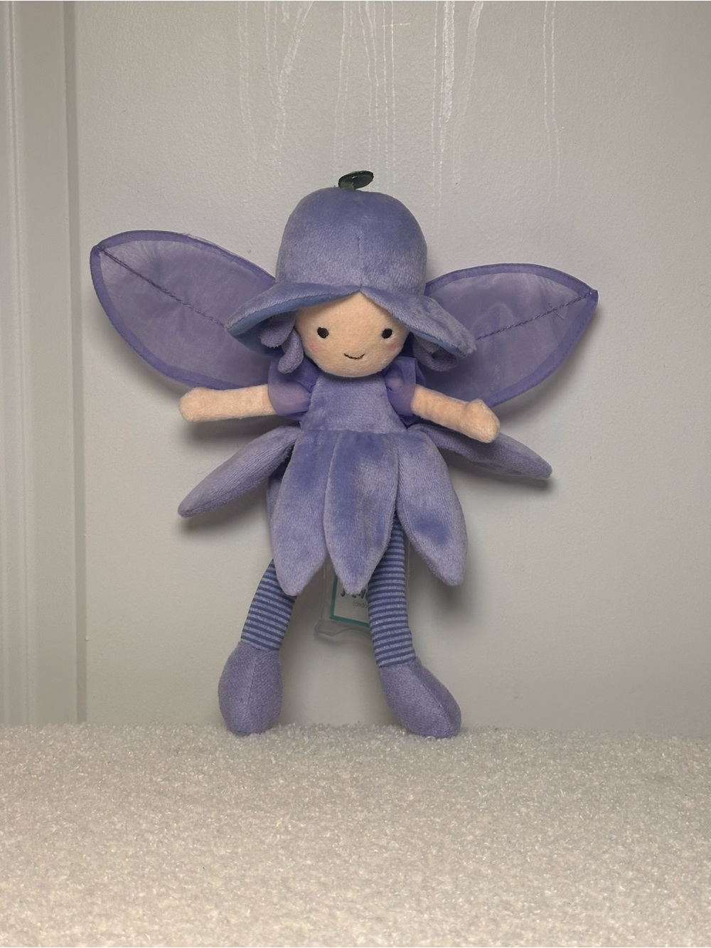 Jellycat Delphinium Fleur Fairy / BNWT / Retired / Rare & VHTF